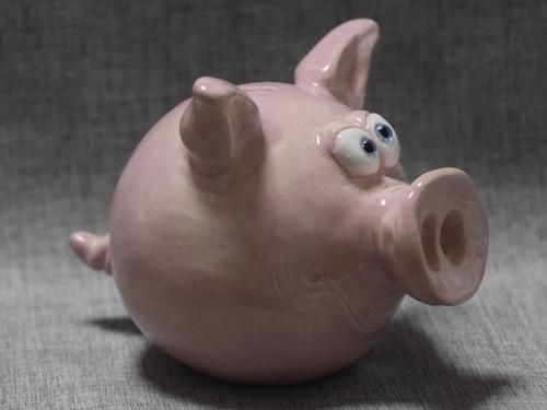 Sparschwein klein (71) – zweite Ansicht