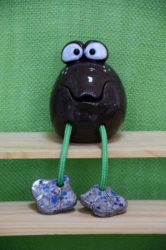 Kantenhocker Frosch