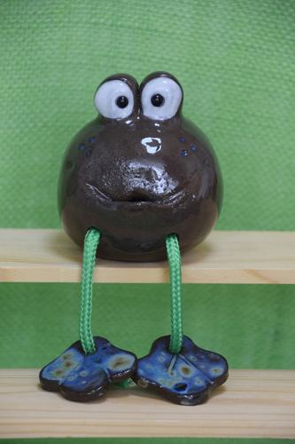 Kantenhocker Frosch