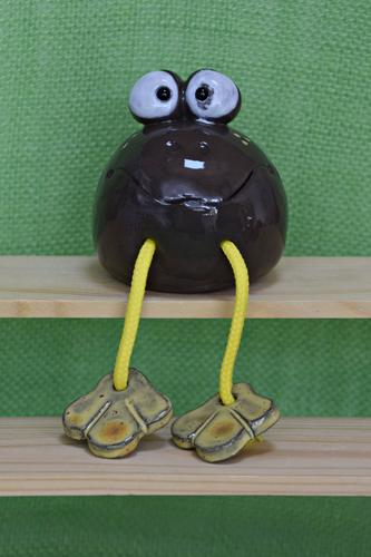 Kantenhocker Frosch