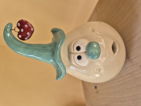 Wichtel mint mit Herz