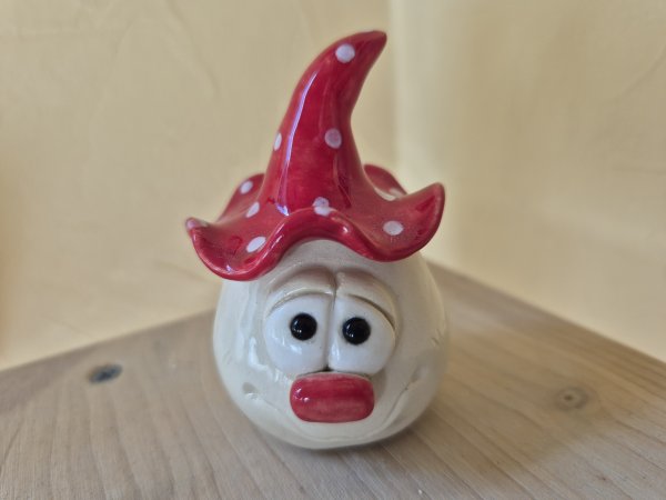 Miniwichtel rot weiße Punkte
