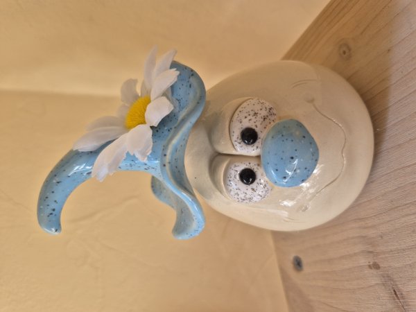 Wichtel türkis gesprenkelt